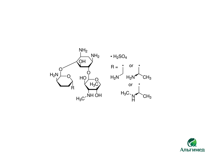 Гентамицина сульфат 4 для животных
