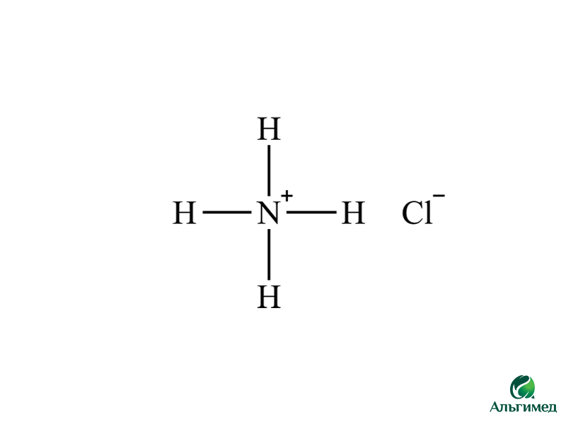 Хлорид аммония вид связи